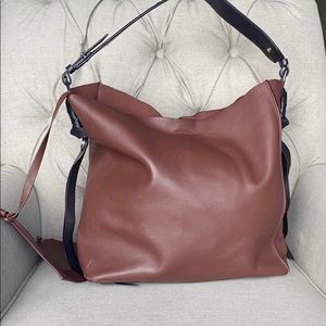 All Saints Voltaire leather tote purse handbag